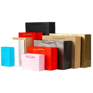 Art paper shopping bag